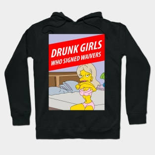 Drunk girls on DVD Hoodie